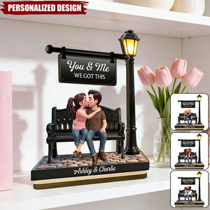Personalized Couple Wooden Plaque-Valentine's Day Gift For Couple