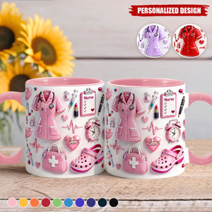 Nurse Life-Personalized Nurse Mug