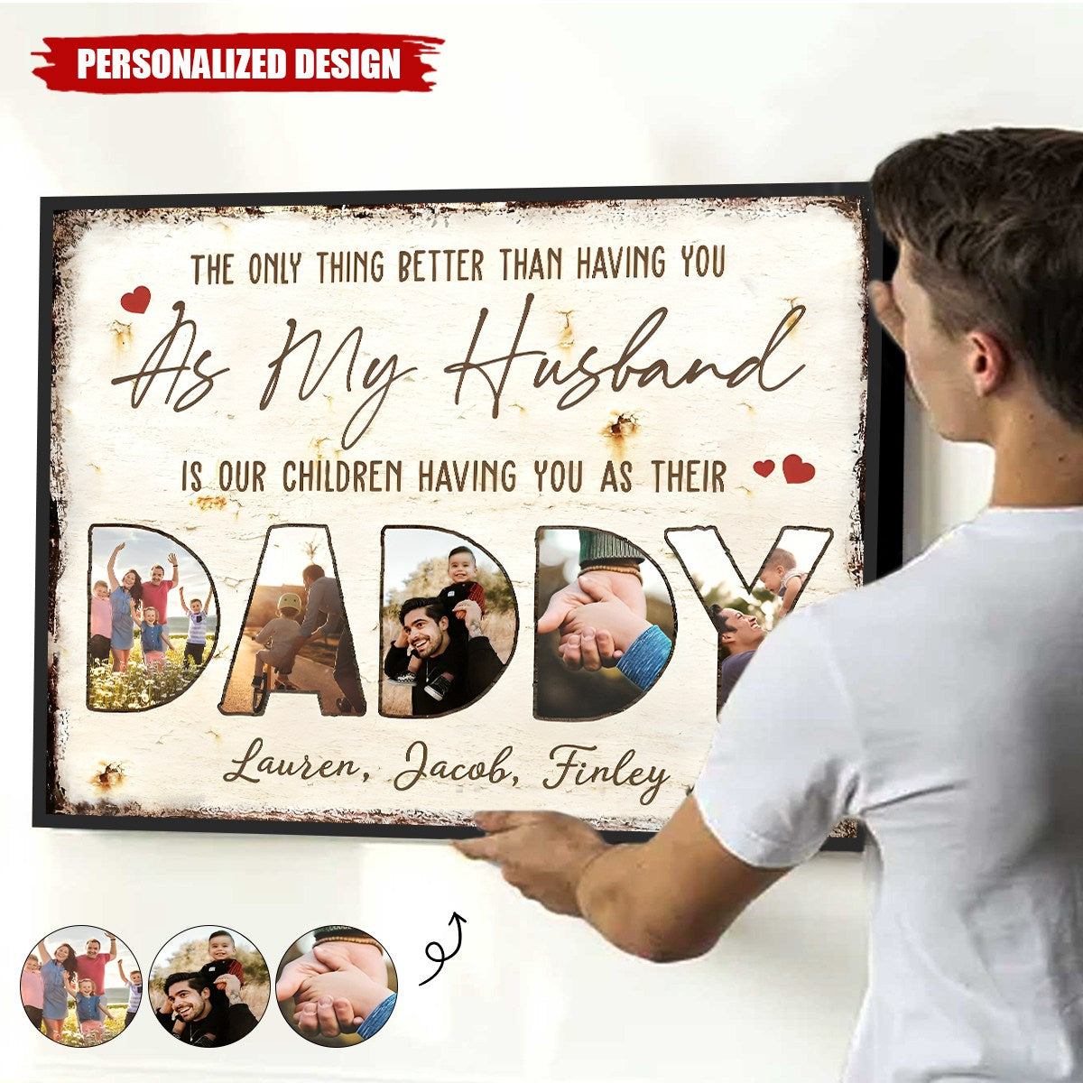 The Only Thing Better Than Having You As My Husband-Personalized Poster