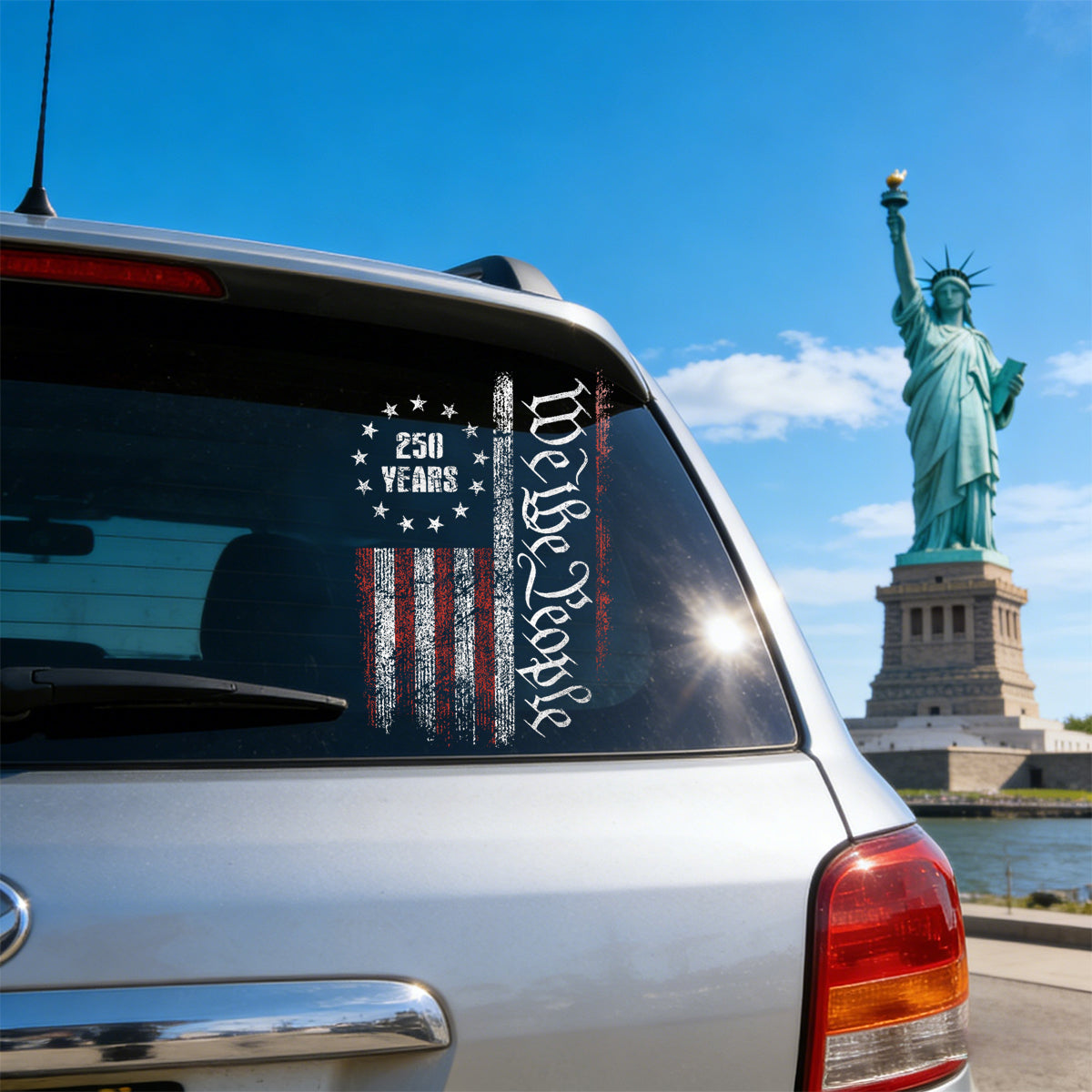 250 Years America Independence We The People US Car Window Decal Sticker