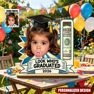 Personalized Graduation Wood Plaque-Graduation Gift