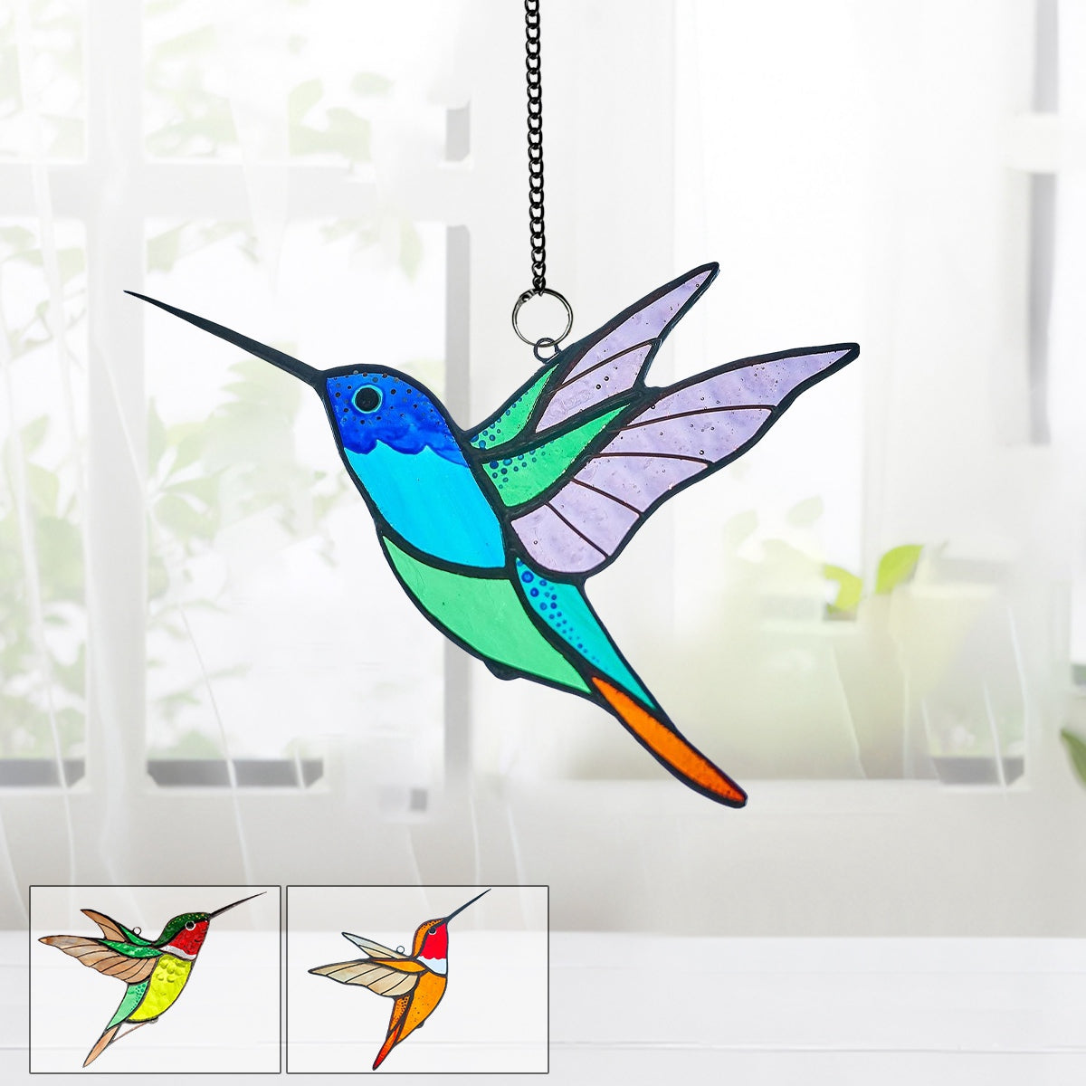 Hummingbird suncatcher-Gift for Friends,Family