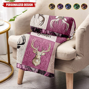 Country Girl-Personalized Hunting Blanket