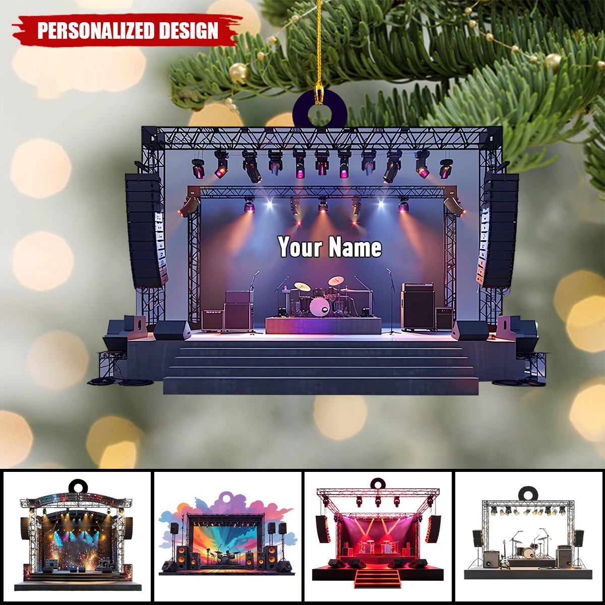 Personalized Stage Ornament-Gift For Musician-2024 New Release