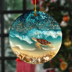 Ocean Turtle Ornament