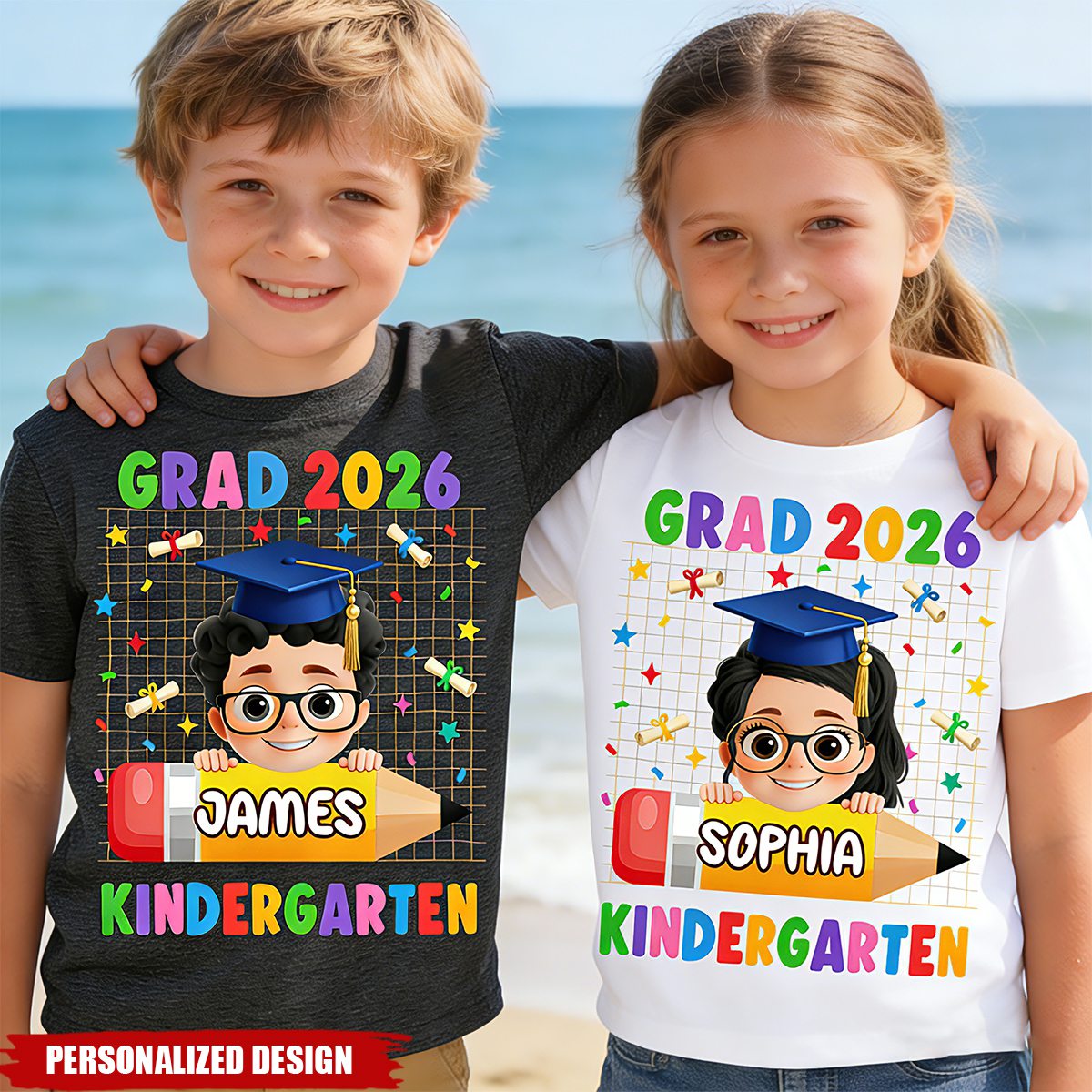 Graduation 2026-Personalized Kid T-Shirt