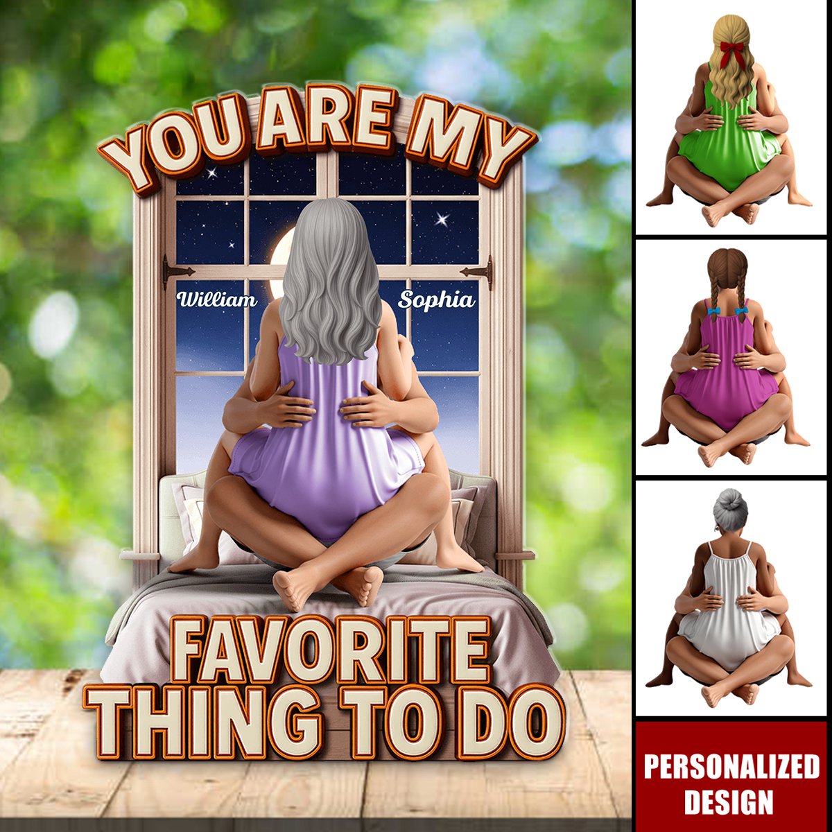 Naughty Couple Plaque-Personalized Gifts For Couple