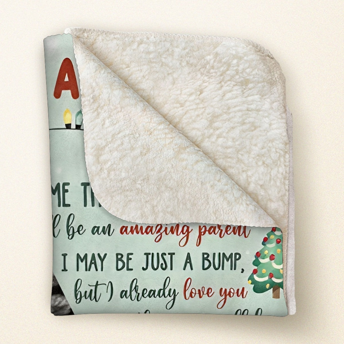 Custom Photo I'll Be Cuddled Up With You - Family Personalized Custom Blanket - Baby Shower Gift, Gift For First Mom