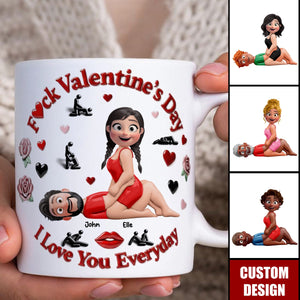 Personalized Couple Love You Everyday Coffee Mug-Gifts For Couple