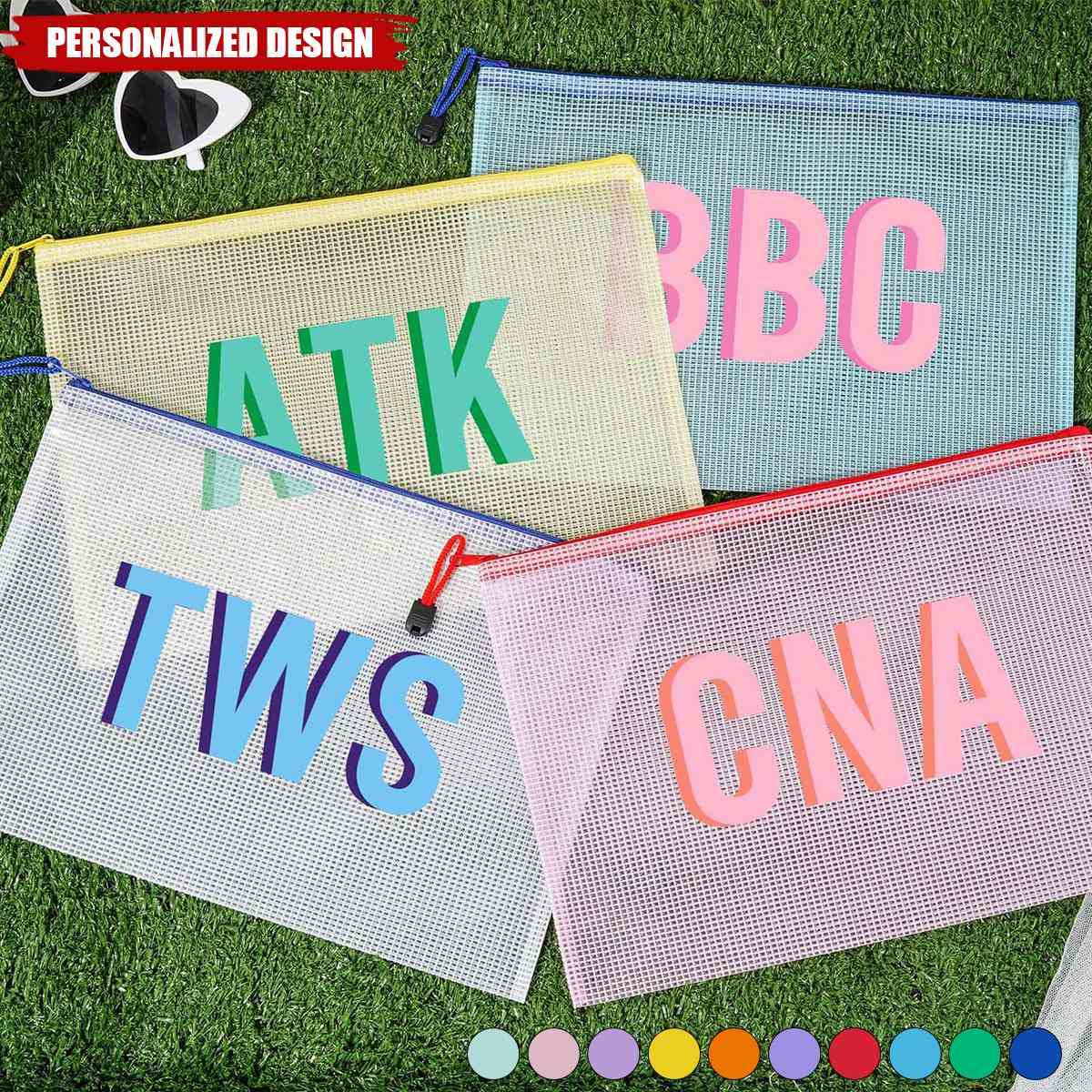 Personalized Beach Pouch/Waterproof Pool Bag-Gift For Beach Lovers