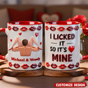 Funny Coffee Accent Mug - Personalized Gifts For Couple