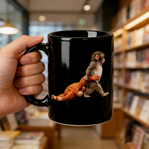 Personalized Monkey Punch Mug - Gift For Animal Lovers