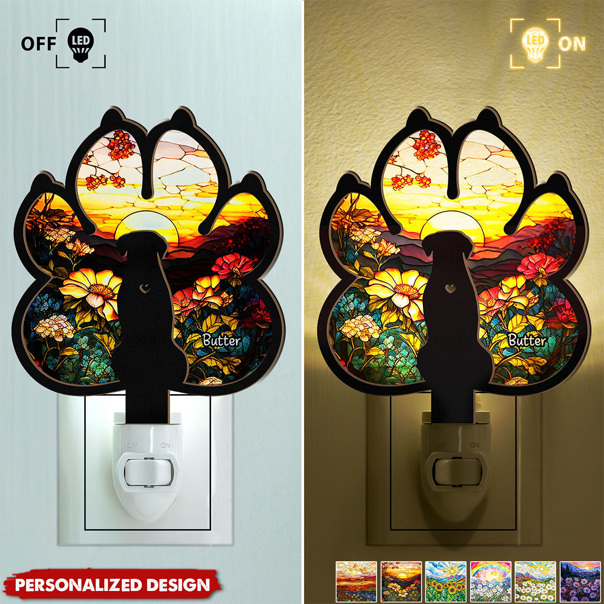 Dog Loss-Personalized Night Light