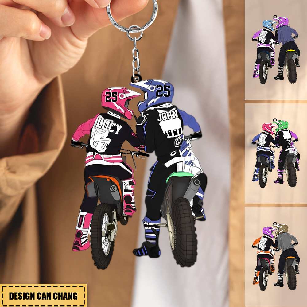 Dirt 2025 bike keychain