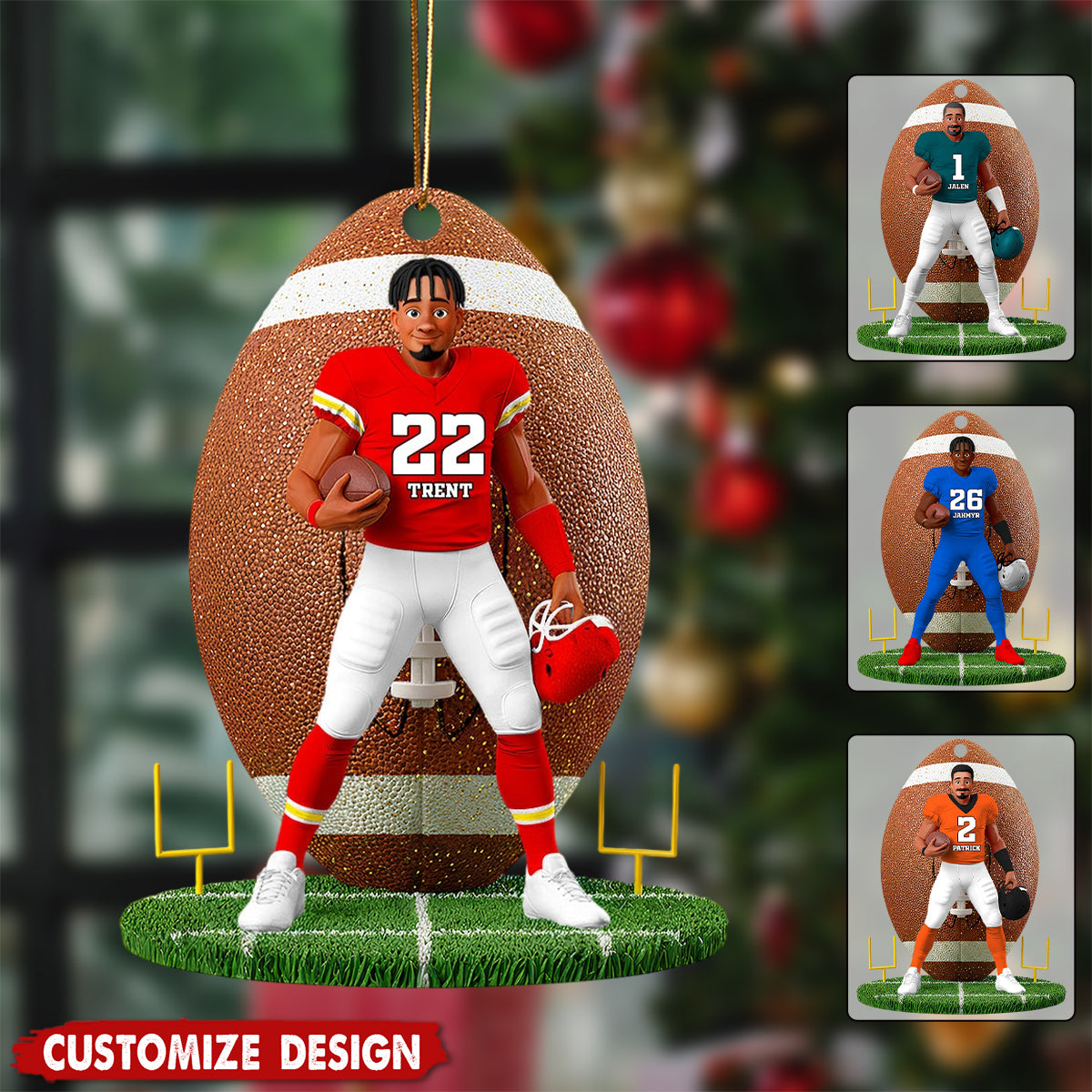 Score Big Christmas Ornament Personalized Gifts For True Fans