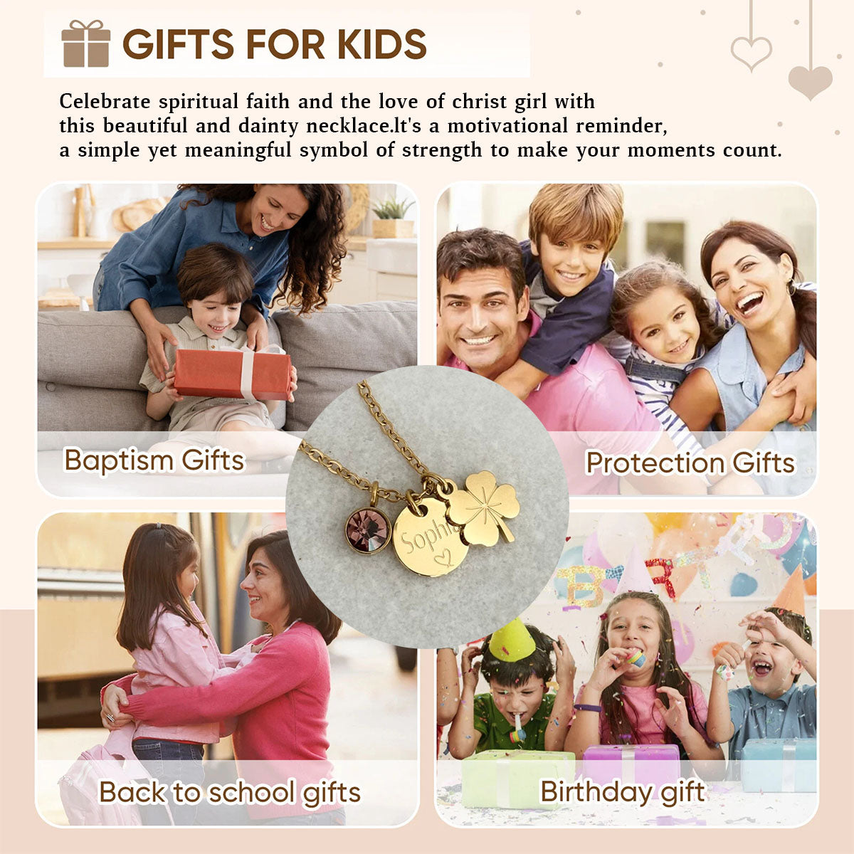 Personalized Schoolchild 2025 Necklace-Back To School Gift