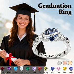 Personalized Graduation Rings-Gift For High School and College Graduates 2026