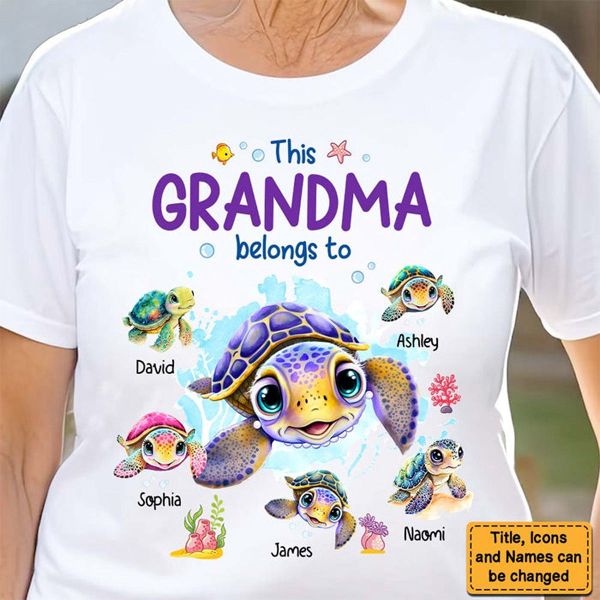 This Grandma Belongs To Shirt - Gift For Mom Grandma