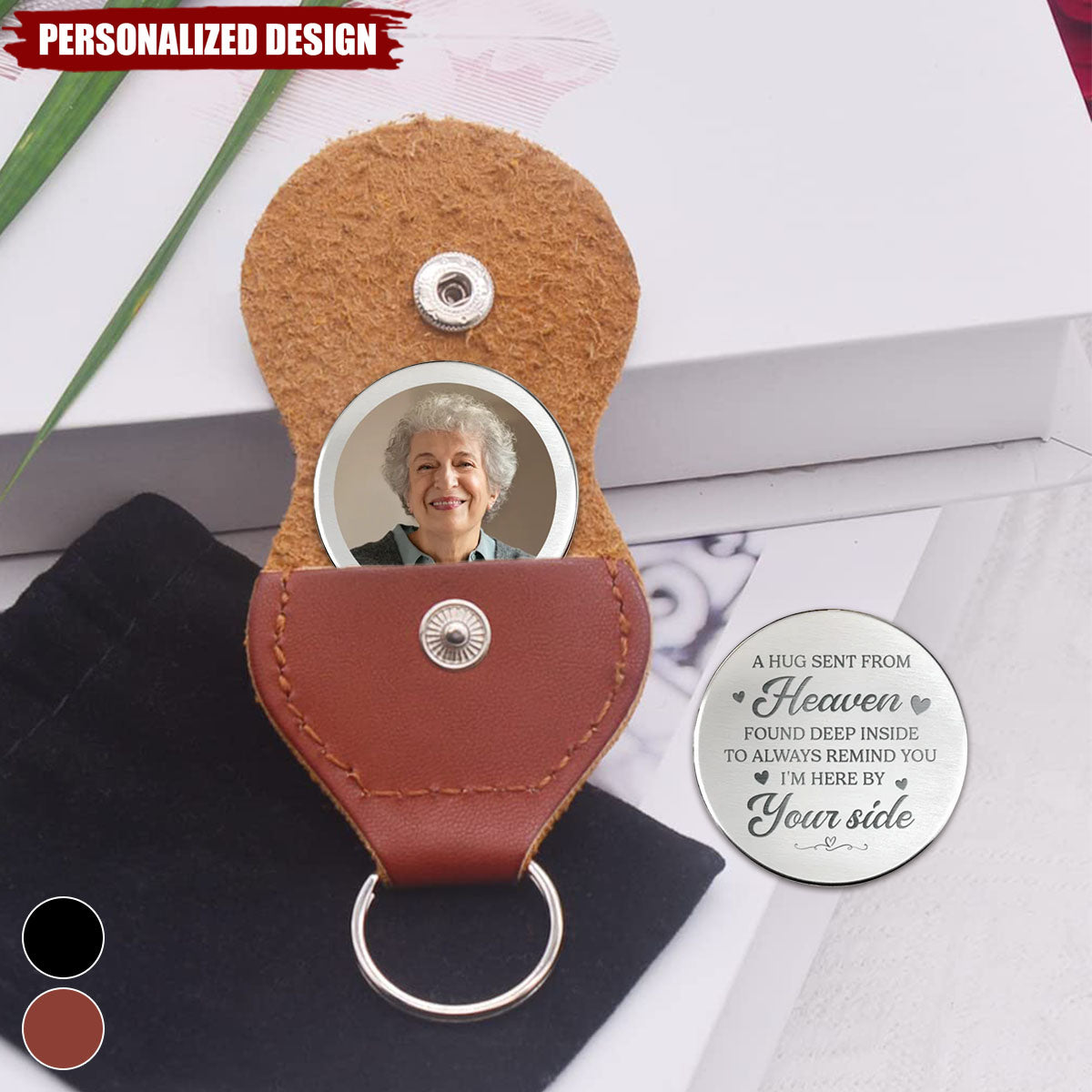 Your Love Is Our Eternal Memory-Memorial Personalized Pocket Hug - Sympathy-Gift For Family Members