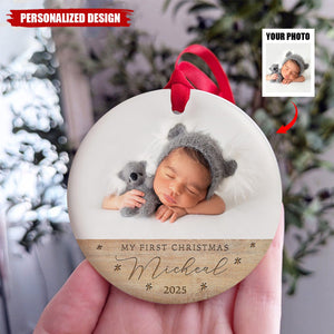 2025 New Release Personalized Baby’s First Christmas Ornament-Baby Holiday Keepsake