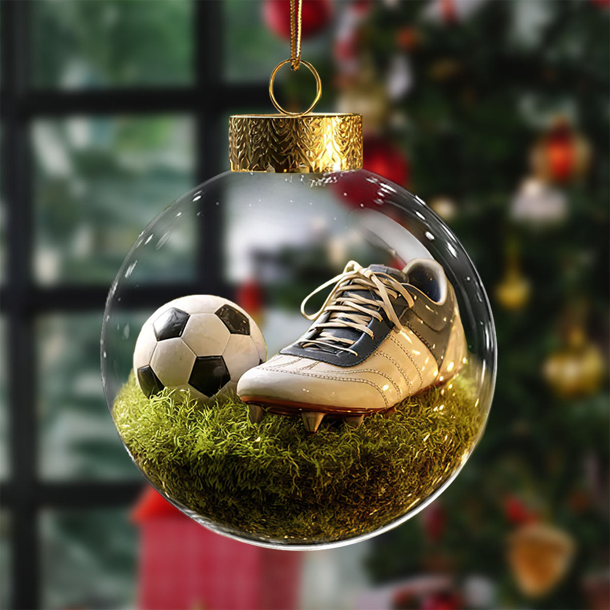 Sports Holiday Ornament - Soccer