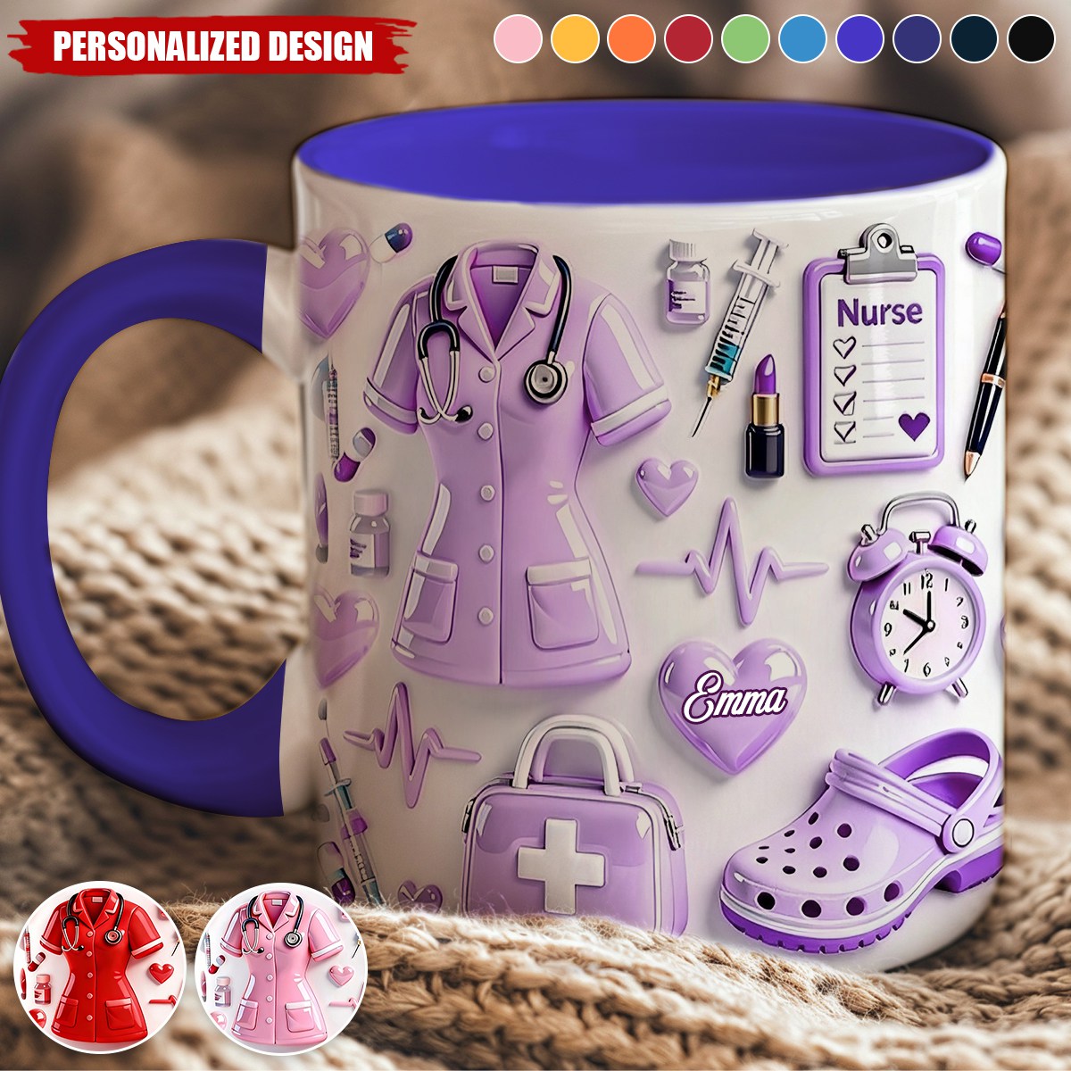 Nurse Life-Personalized Nurse Mug