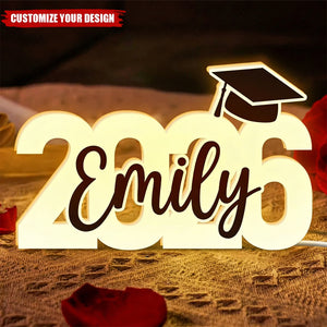 Class Of 2026 Graduation Personalized Light Box, Graduation Gift, Graduation Party Decoration