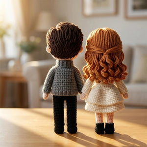 Personalized Photo Lookalike Doll - Gift For Couple,Family