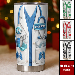 Personalized Medical Professional Appreciation Tumbler - Gift For Doctors And Nurses