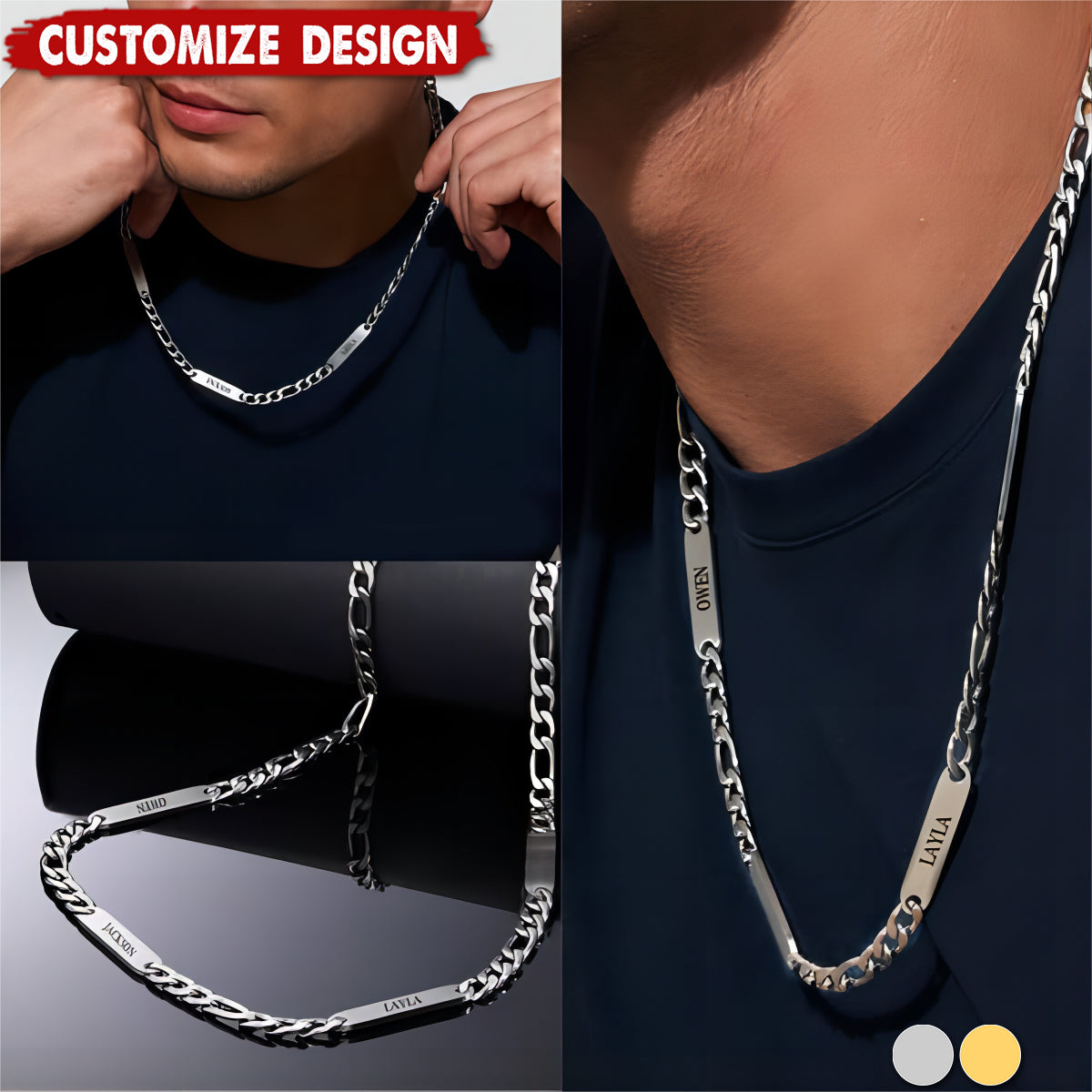 Personalized The Cosmos Necklace-Father's Day Gift