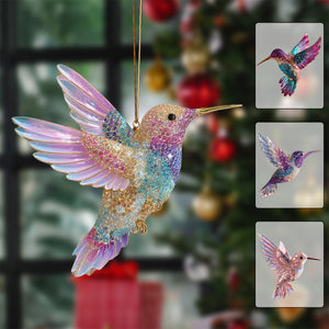 New Release - Hummingbird Ornament - Gift For Bird Lovers