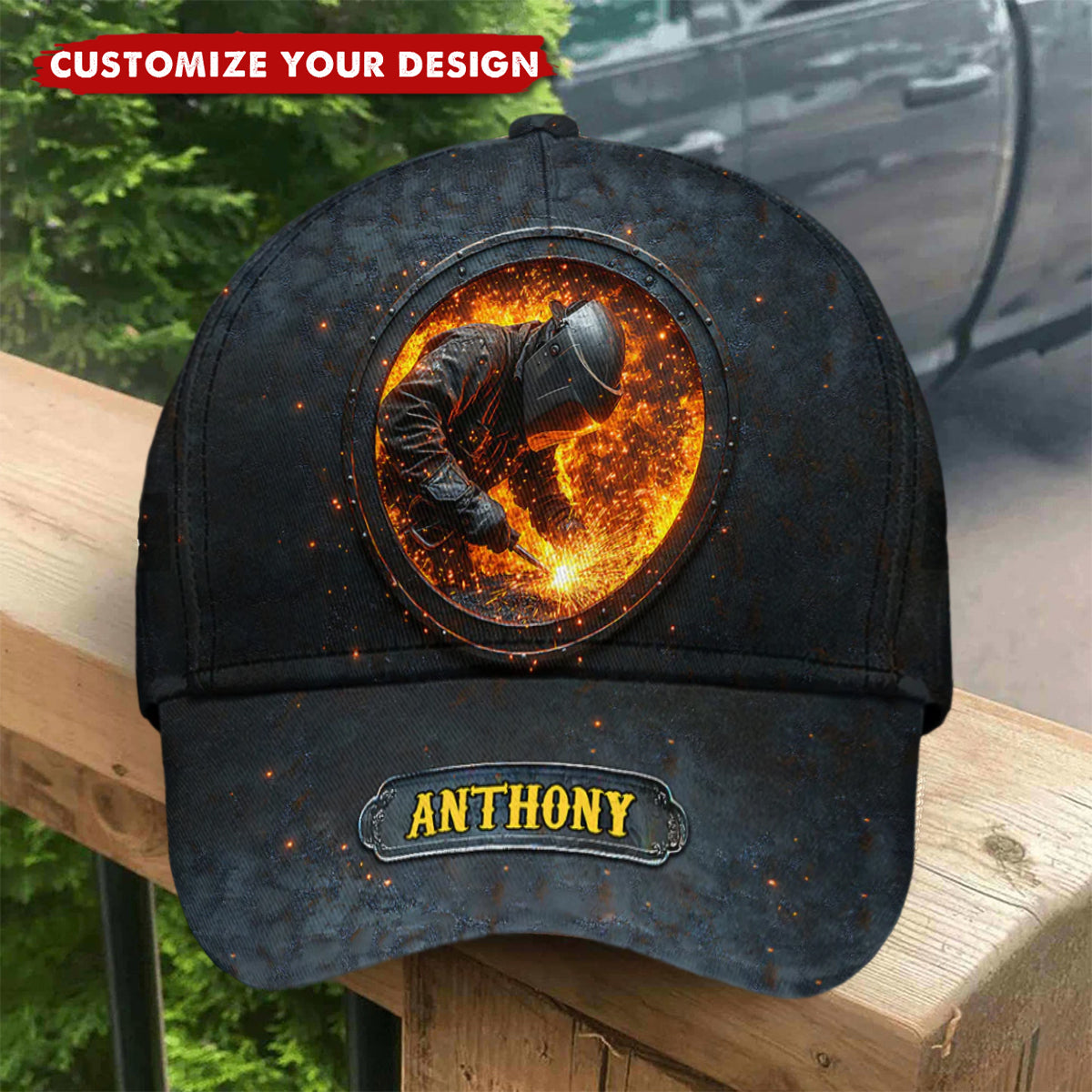 Gift For Welder Man - Personalized Welder Classic Cap