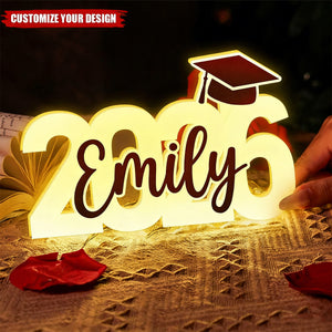 Class Of 2026 Graduation Personalized Light Box, Graduation Gift, Graduation Party Decoration