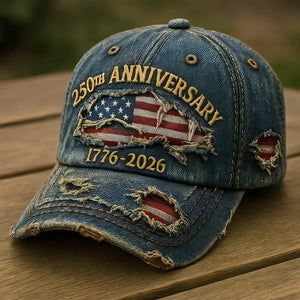 US 250th Anniversary Casual Print Cap
