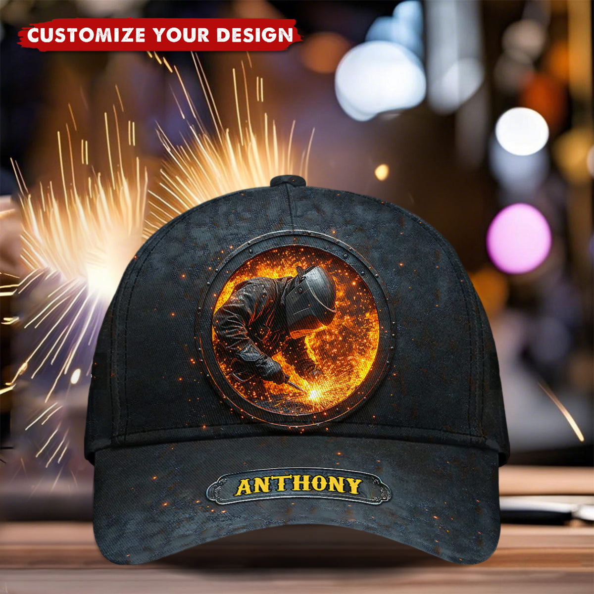 Gift For Welder Man - Personalized Welder Classic Cap