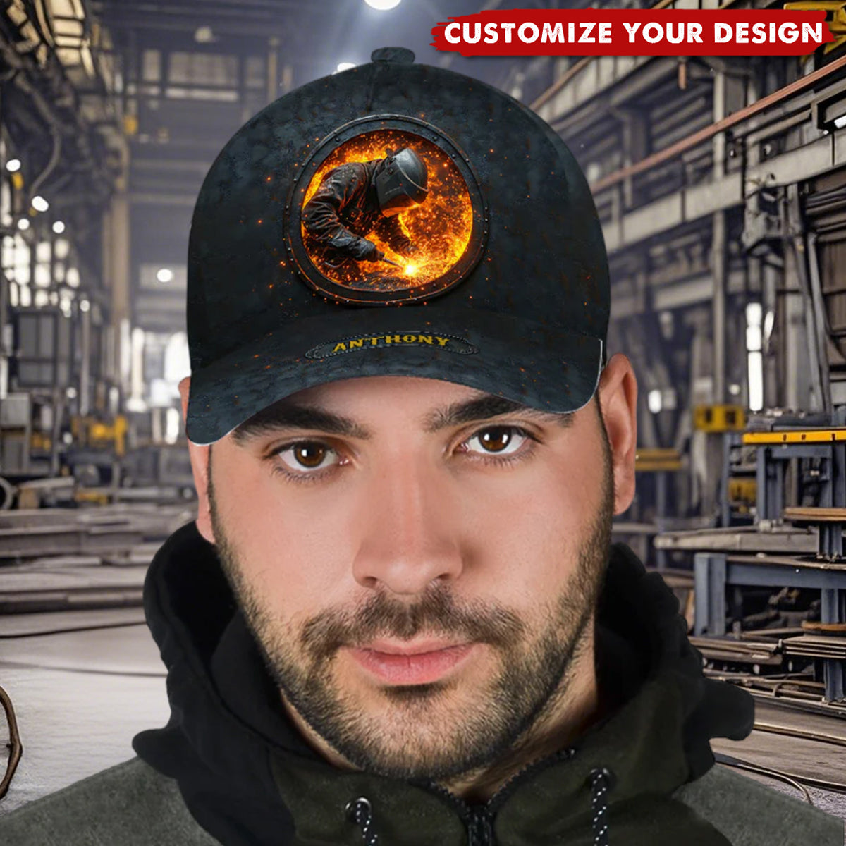 Gift For Welder Man - Personalized Welder Classic Cap