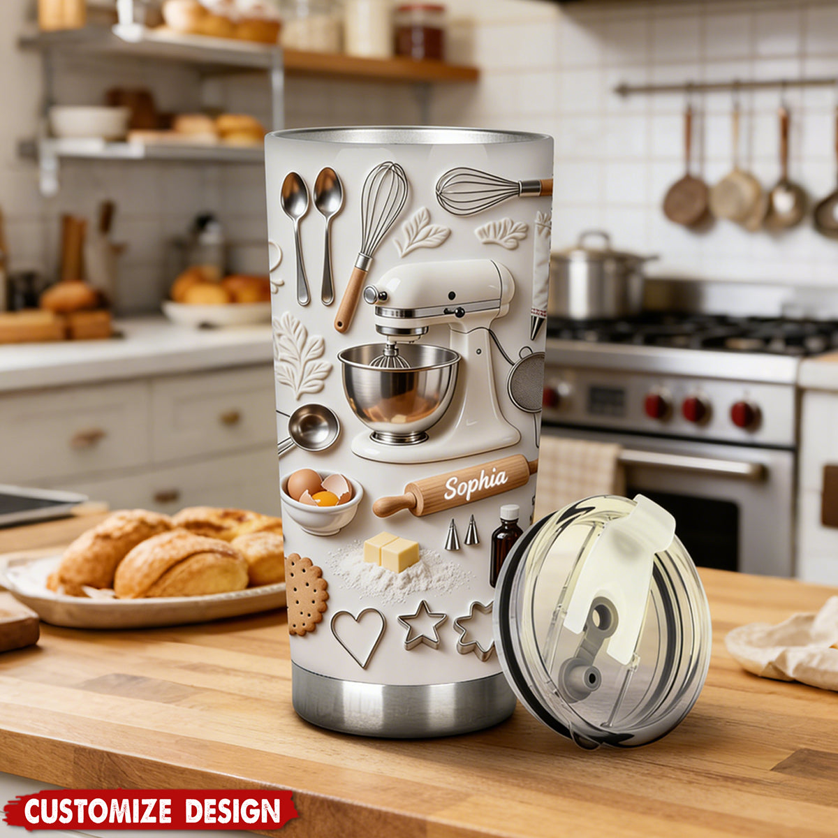 Love Baking - Personalized Baking Tumbler