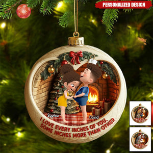 Personalized Curious Couple Ornament-Gifts For Couple