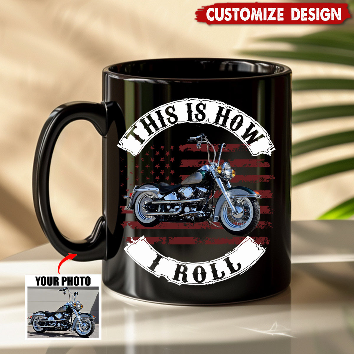 Personalized Upload Vehicle Photo Mug