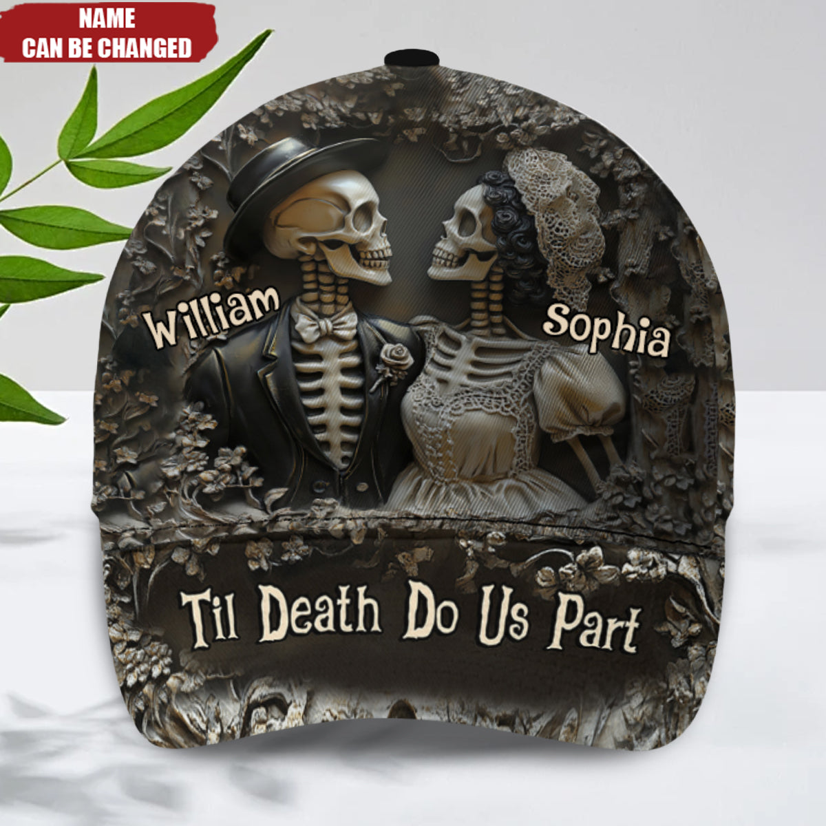 Til Death Do Us Part - Personalized Classic Cap