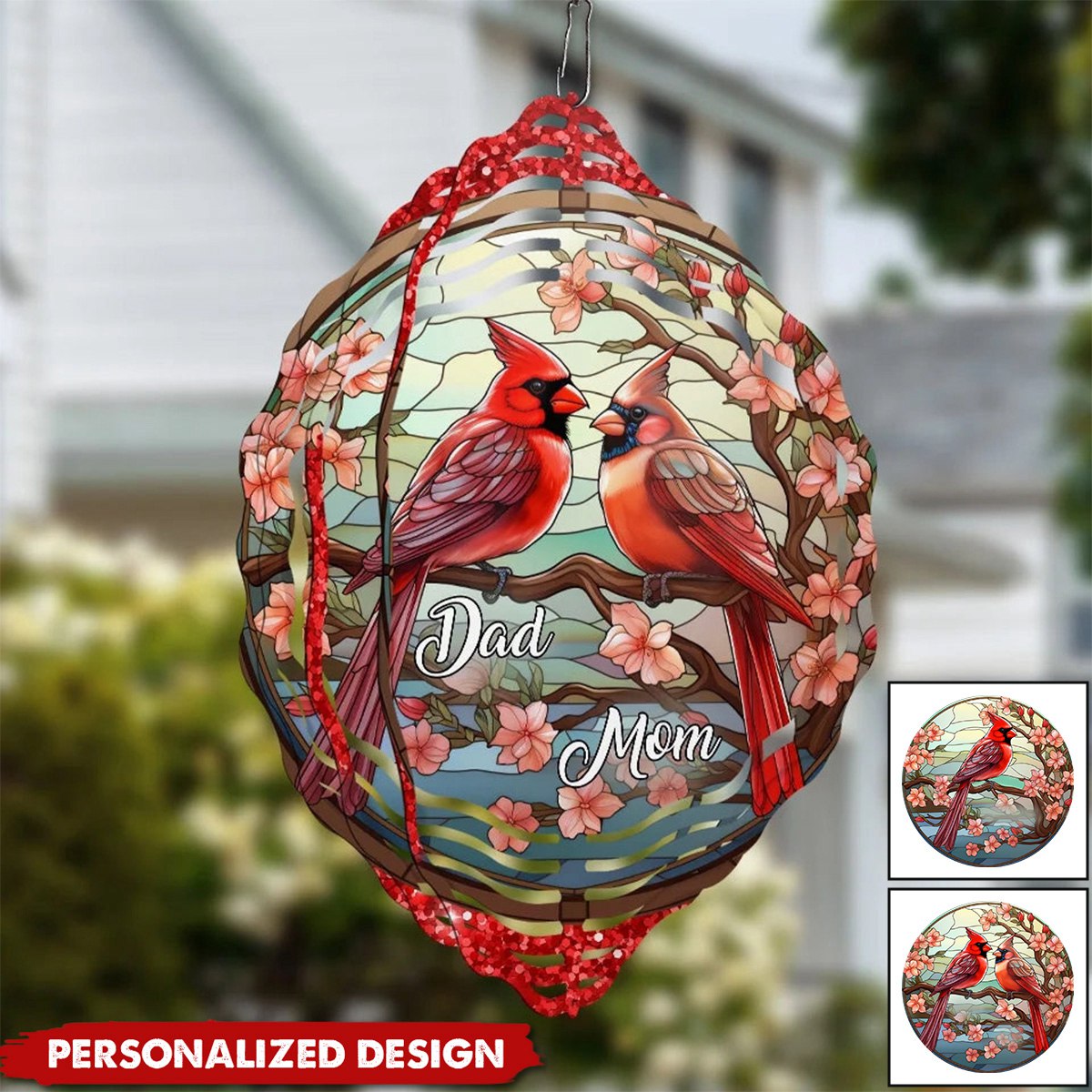 Memories Can Bring Comfort Even In The Toughest Times-Personalized Wind Spinner-Sympathy Gift For Family Members