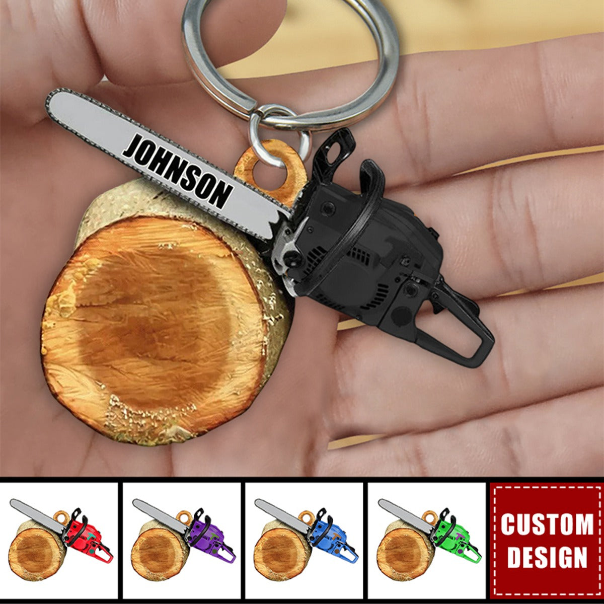 Personalized Arborist Keychain-Gift For Tree Trimmer-2025 New Release