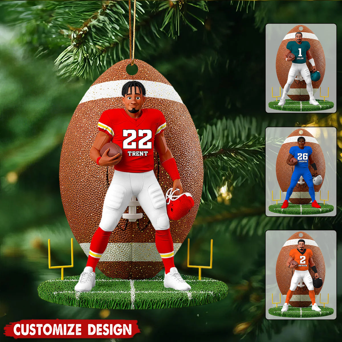 Score Big Christmas Ornament Personalized Gifts For True Fans