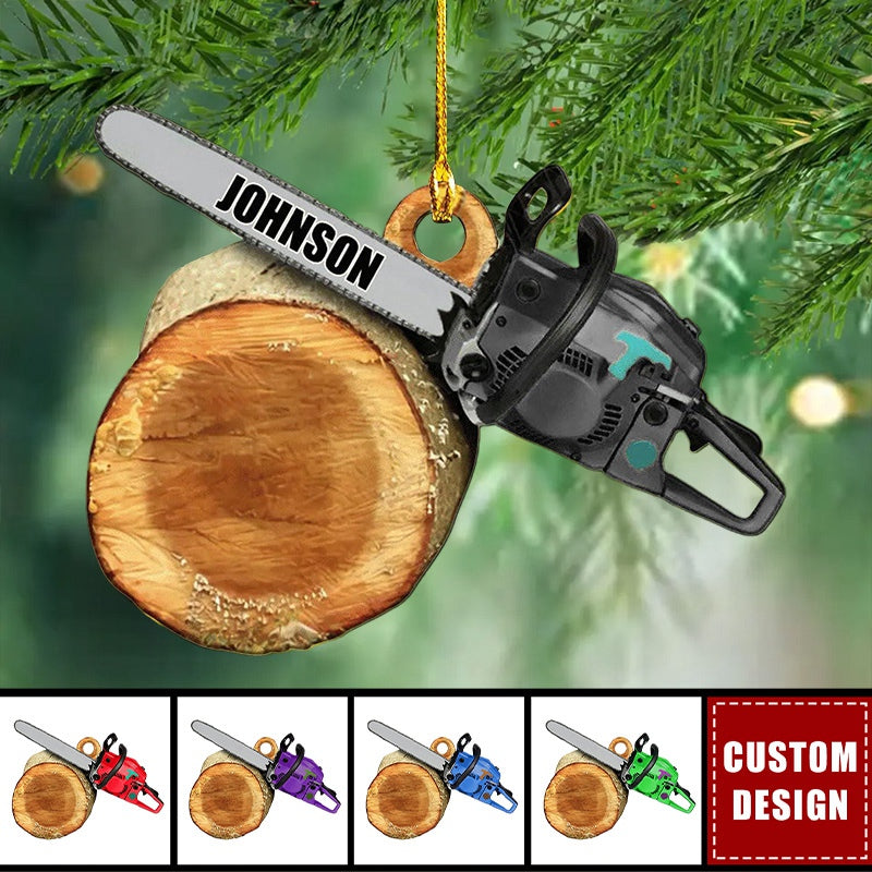 Personalized Arborist Ornaments - Gift For Tree Trimmer - 2024 New Release
