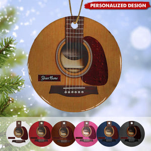 Personalized Guitar Ornaments-Gifts For Guitar Lover-2024 New Release