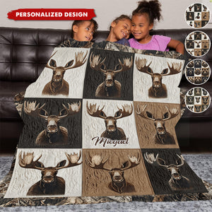 Love Hunting-Personalized Hunting Blanket