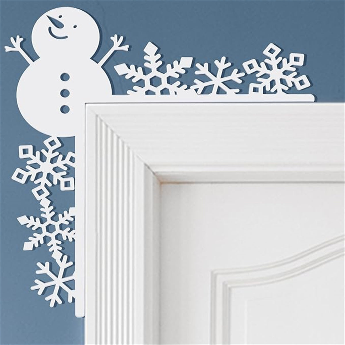 Metal Christmas Door Topper