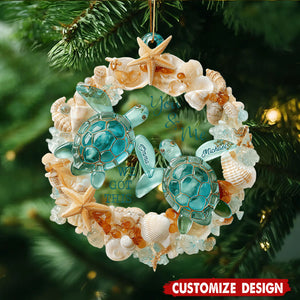 You & Me We Got This - Personalized Turtle Ornament