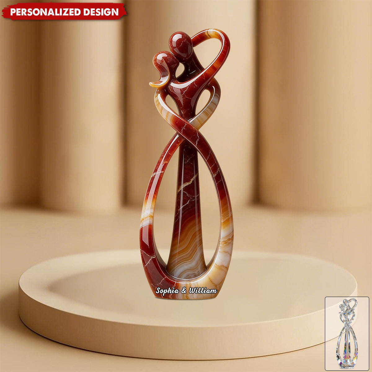 Personalized Couples Acrylic Plaque-Gifts For Couples