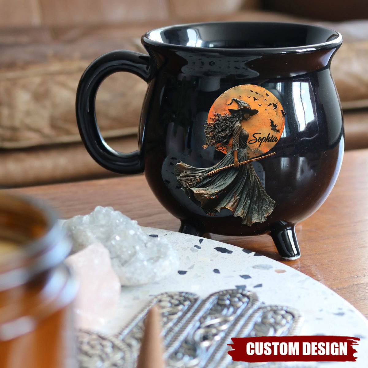 Mystic Witch - Personalized Witch Cauldron Mug